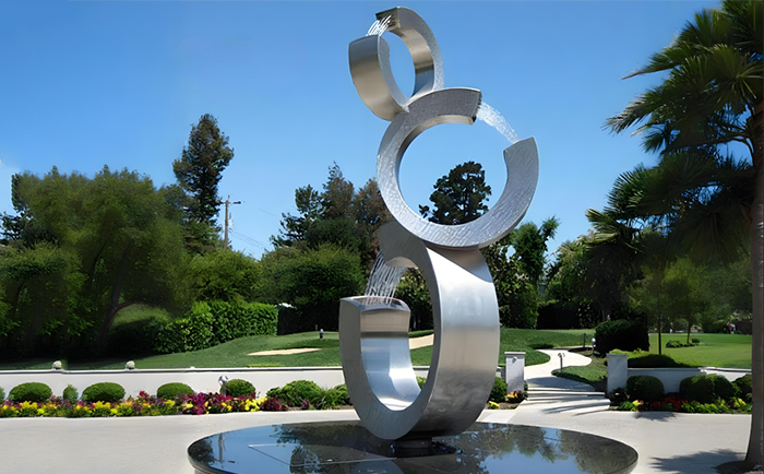 探索不銹鋼噴泉雕塑，開啟水與藝術(shù)的奇妙之旅