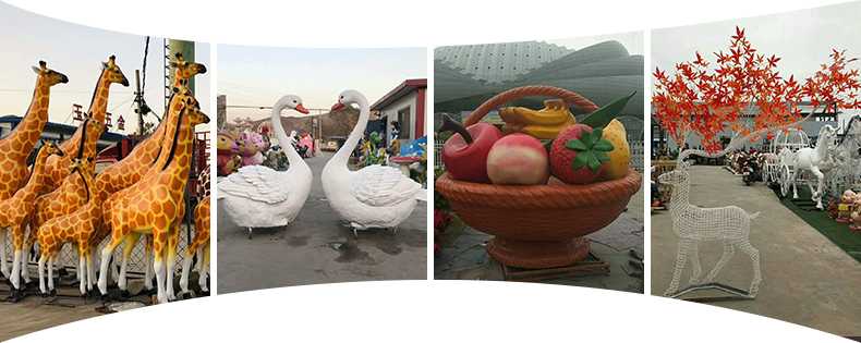 仿真景觀擺件，卡通景觀雕塑