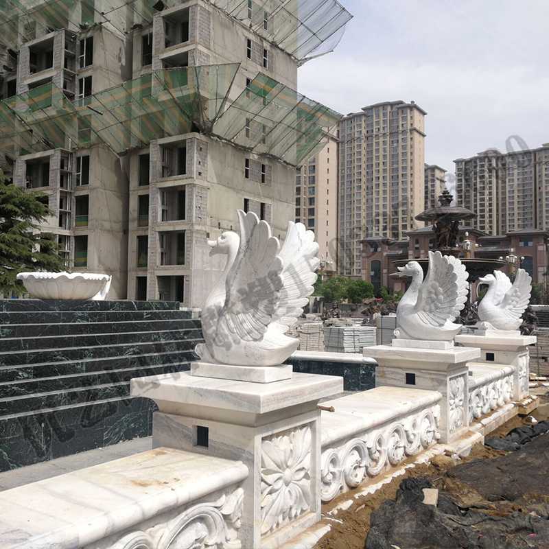 石雕噴泉，石雕天鵝噴泉，大理石天鵝噴泉2.jpg