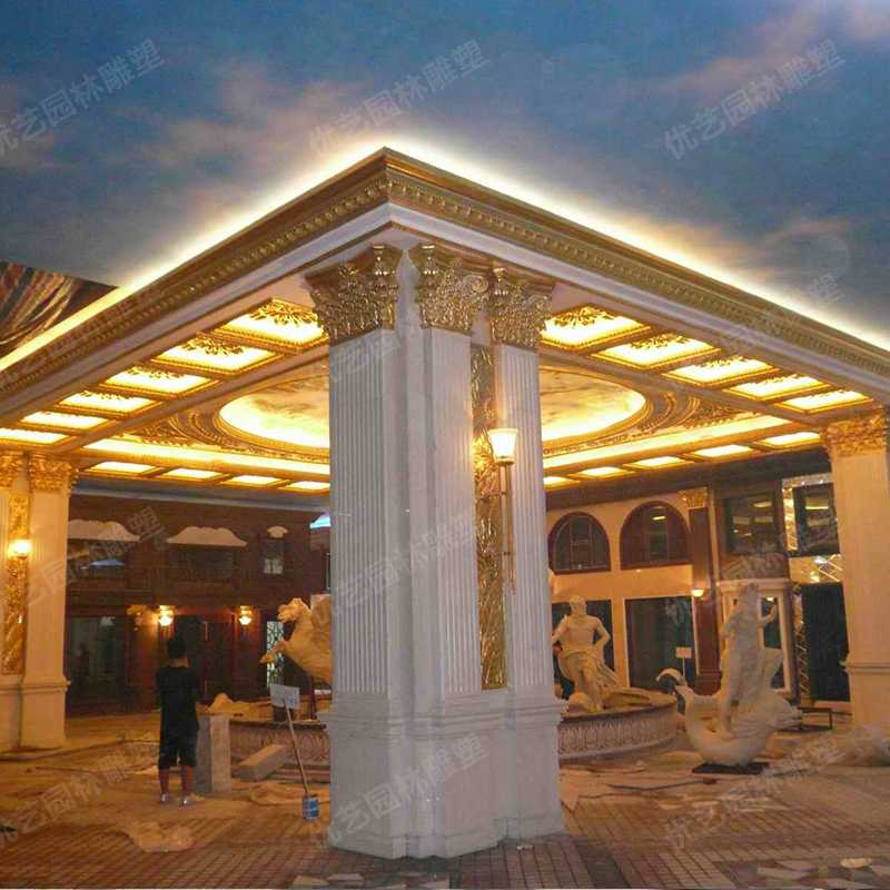 羅馬柱，室內羅馬柱